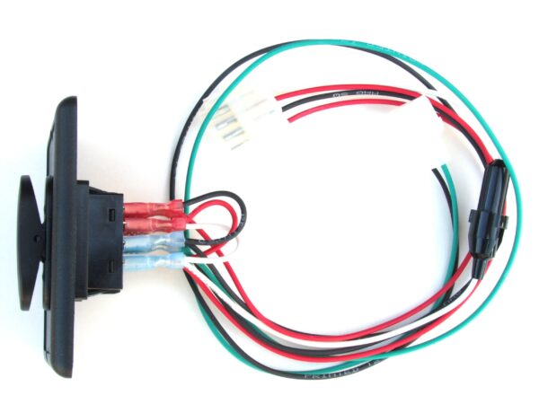 Side view of Operator Switch for Drain Master 3 inch Electric valve